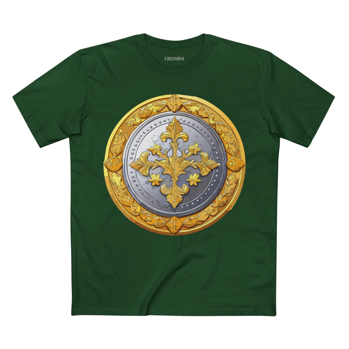 Coin Shirt, Shirt with Coin, Tee Shirt with Antique Coin
