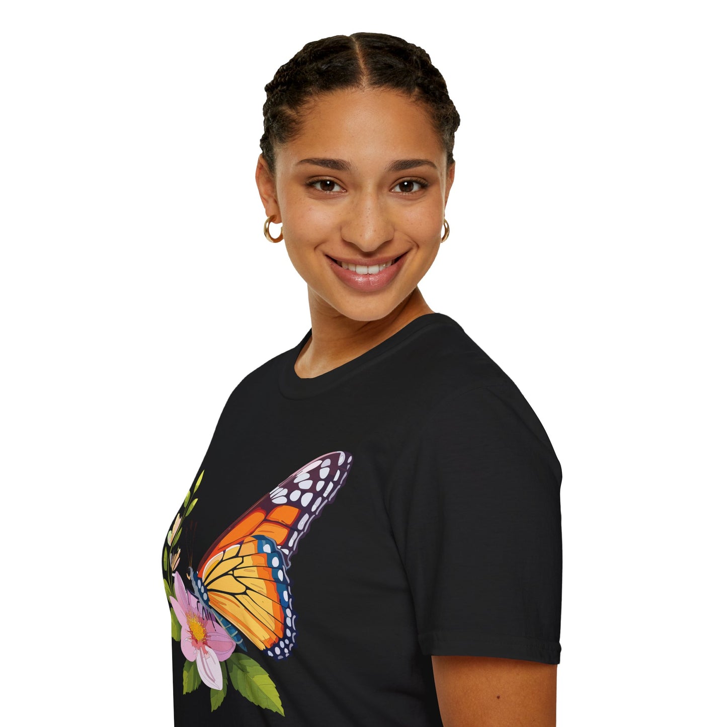 Butterfly Shirt, T Shirt with Butterfly, Monarch Shirt