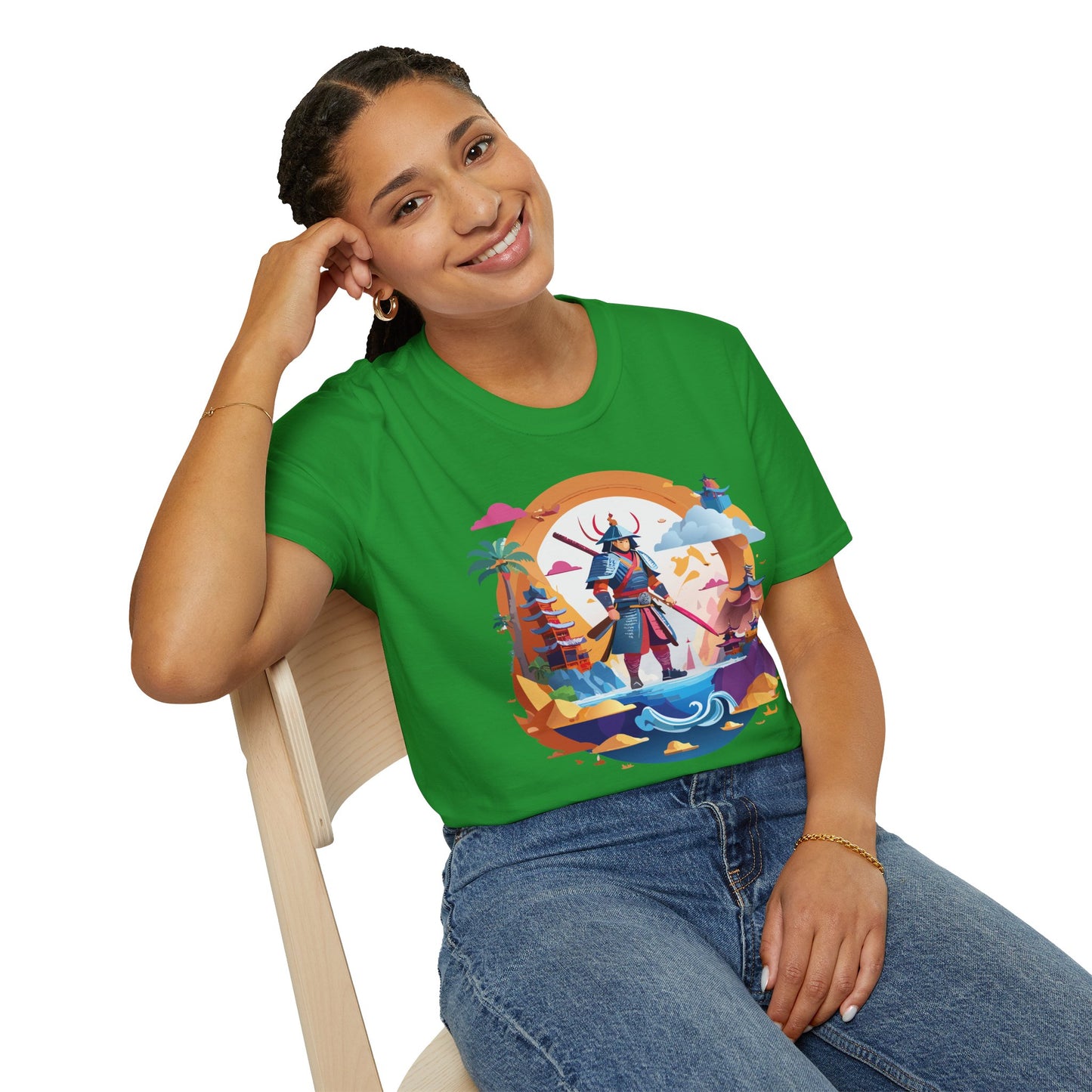 Samurai Shirt, Samurai Tee, T-Shirt with Samurai