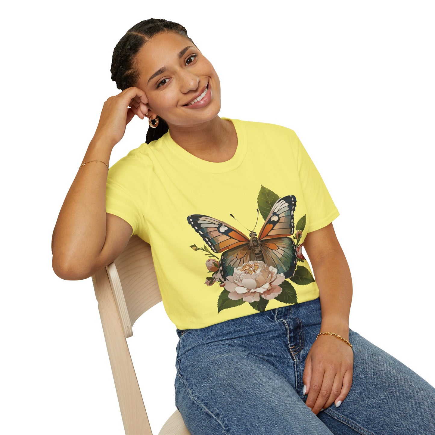 Butterfly Shirt, T Shirt with Butterfly, Monarch Shirt