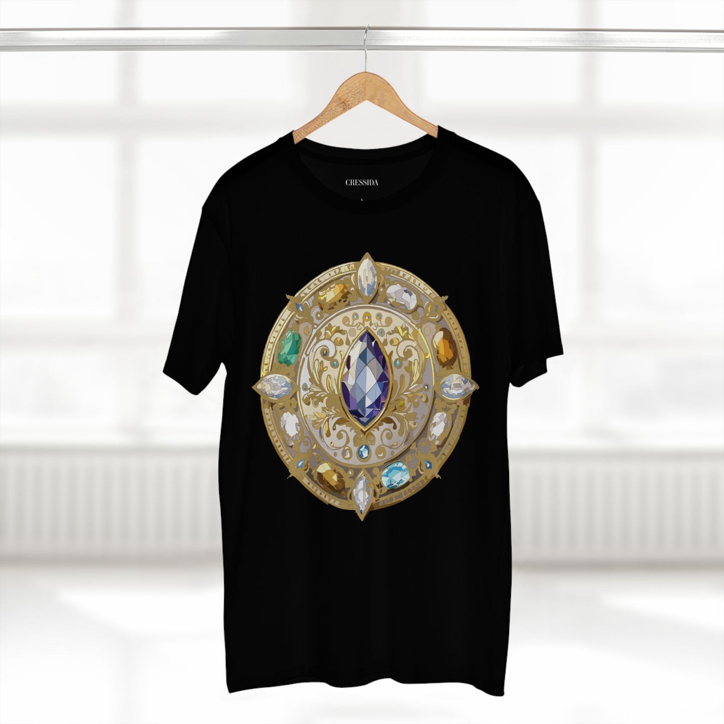 Medallion Shirt, Shirt with Medallion, Tee Shirt with Medal