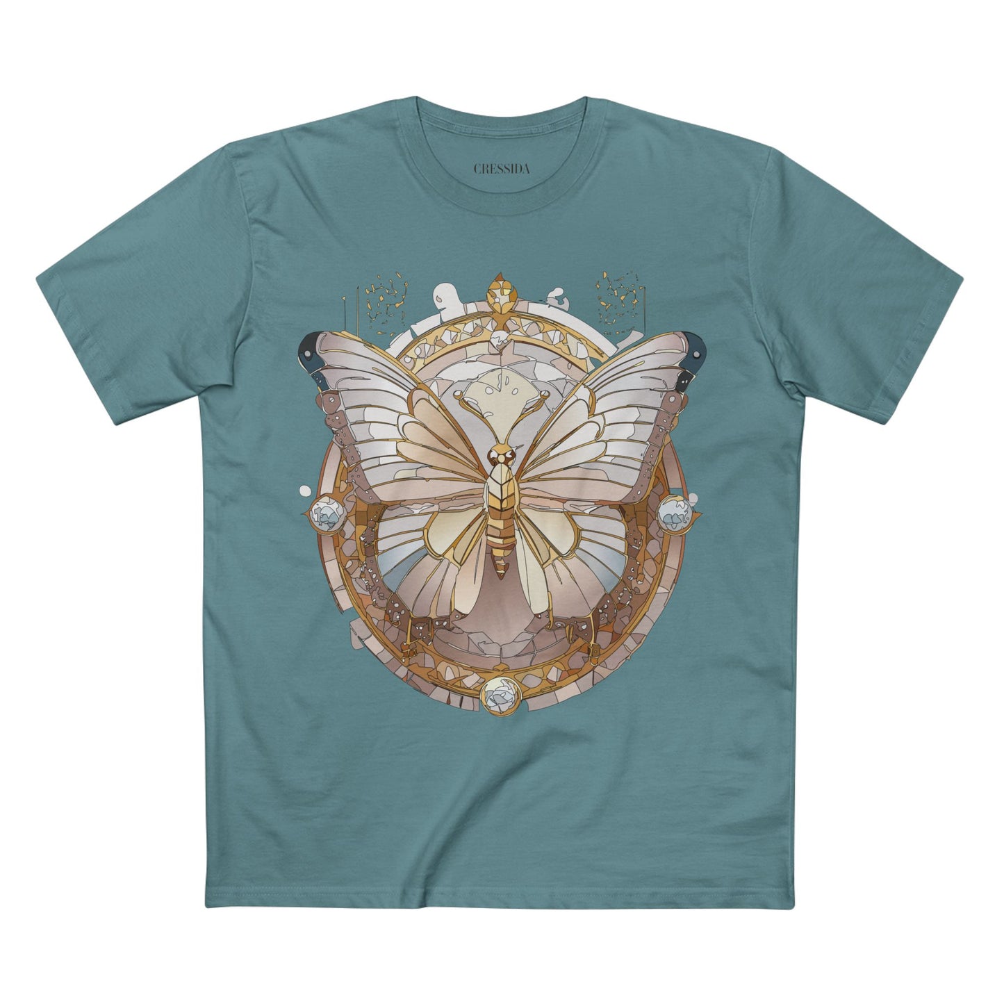 Butterfly shirt, Shirt with Butterfly, Tee Shirt with Antique Butterfly