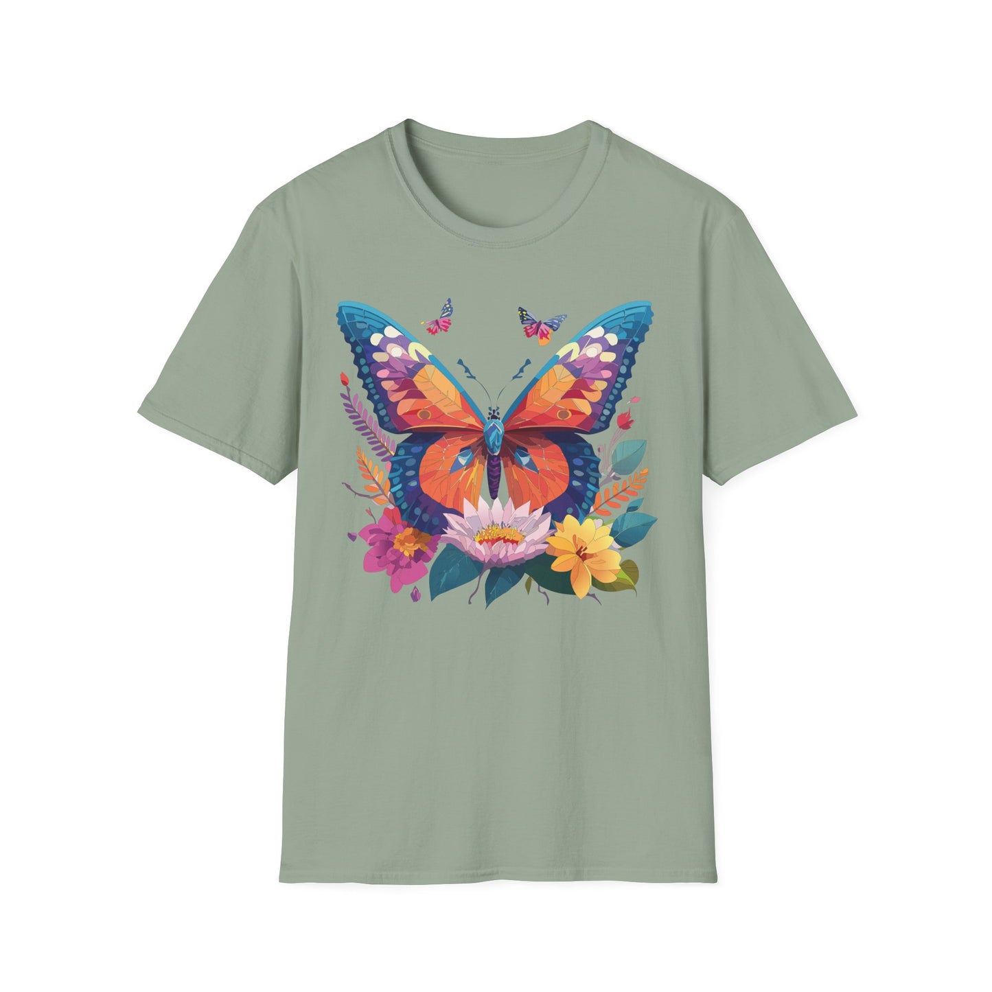 Butterfly Shirt, T Shirt with Butterfly, Monarch Shirt