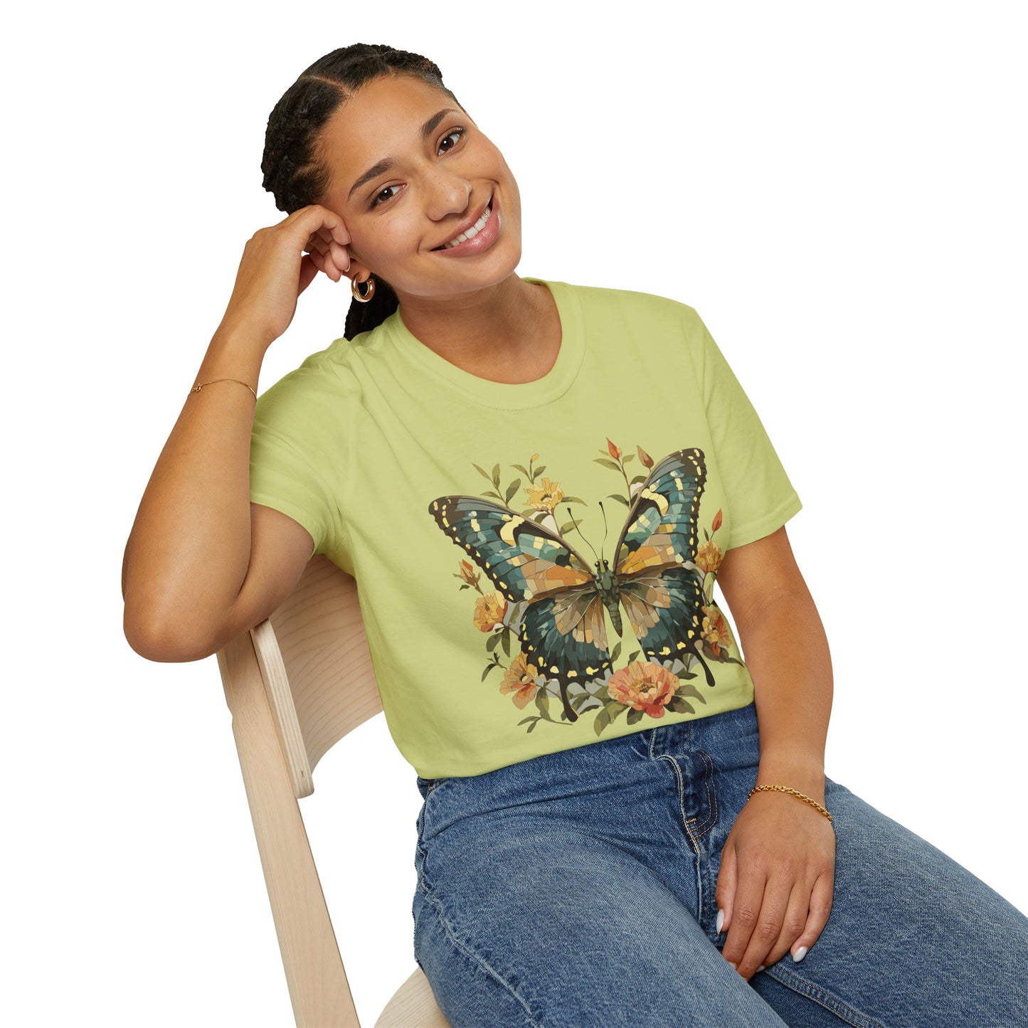Butterfly Shirt, T Shirt with Butterfly, Monarch Shirt