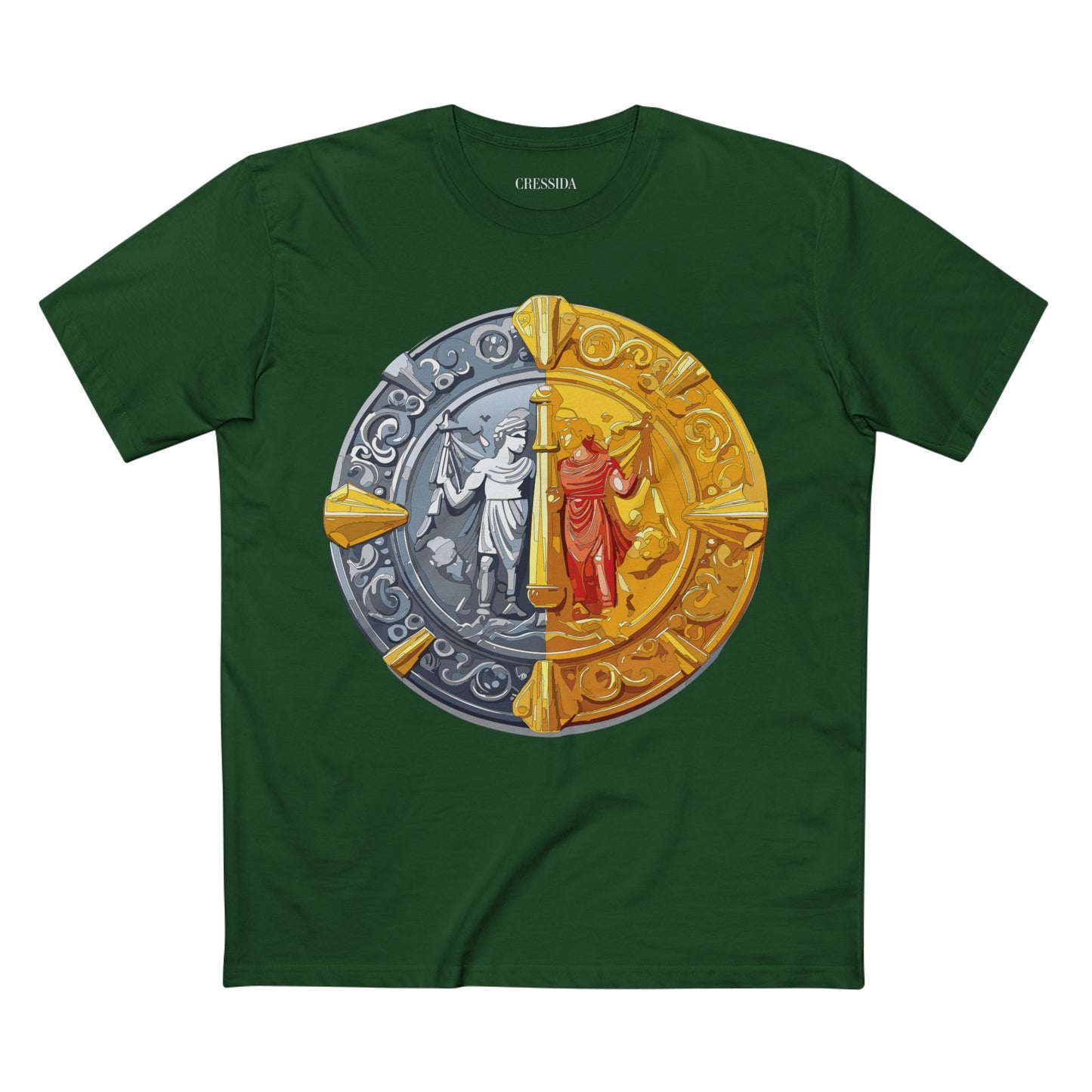 Coin Shirt, Shirt with Coin, Tee Shirt with Antique Coin