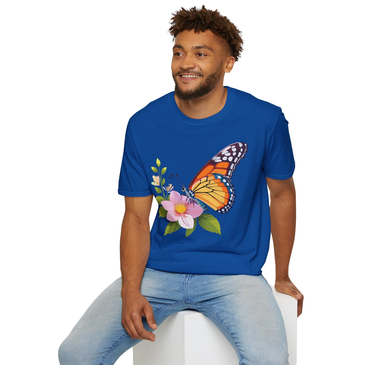 Butterfly Shirt, T Shirt with Butterfly, Monarch Shirt