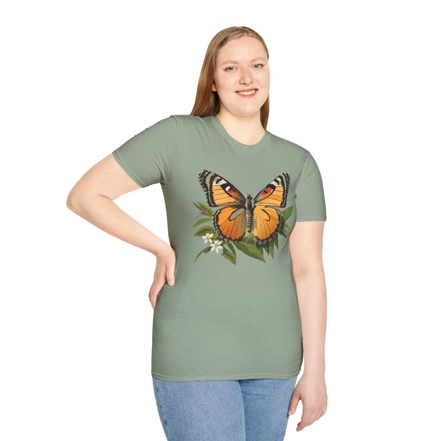 Butterfly Shirt, T Shirt with Butterfly, Monarch Shirt