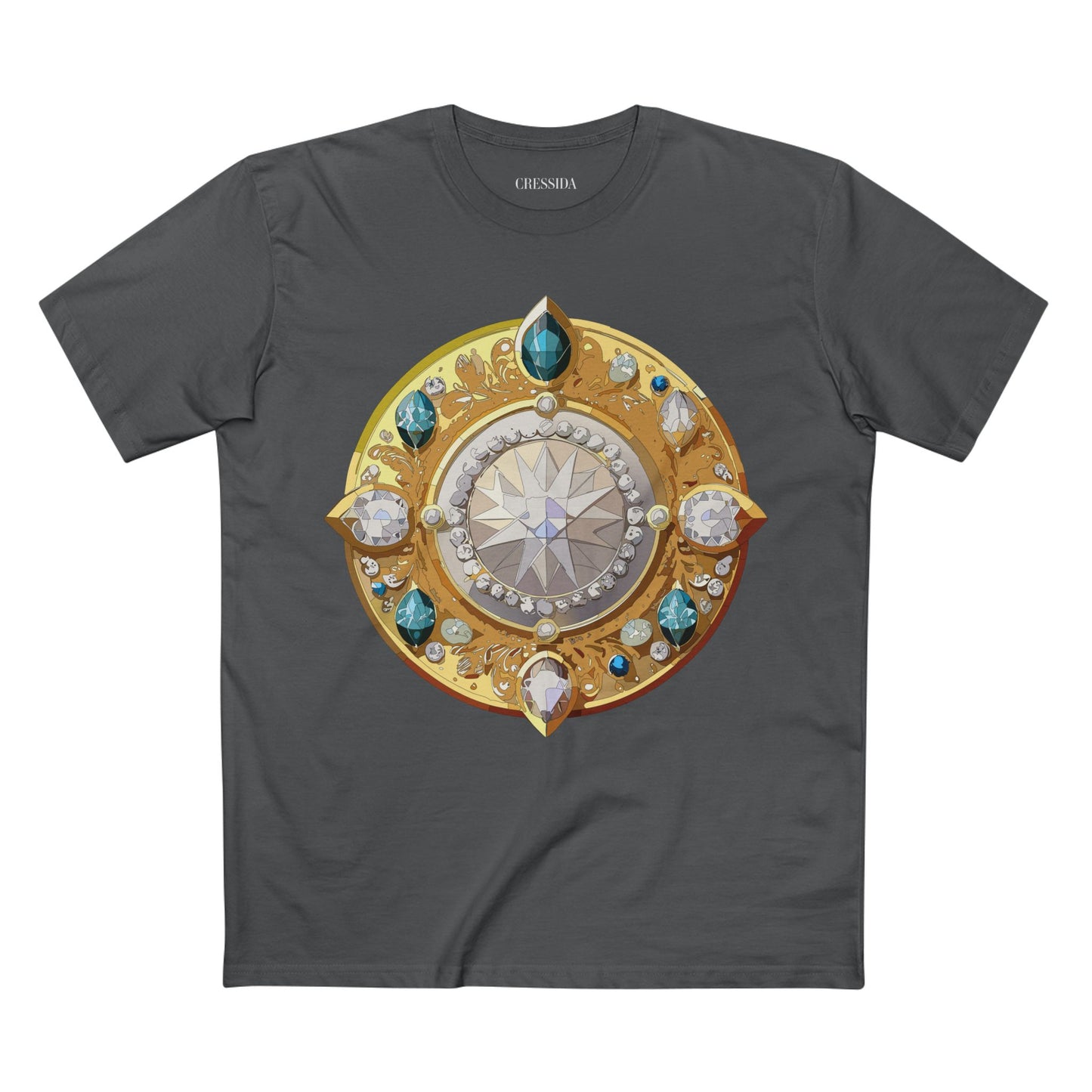 Medallion Shirt, Shirt with Medallion, Tee Shirt with Medal