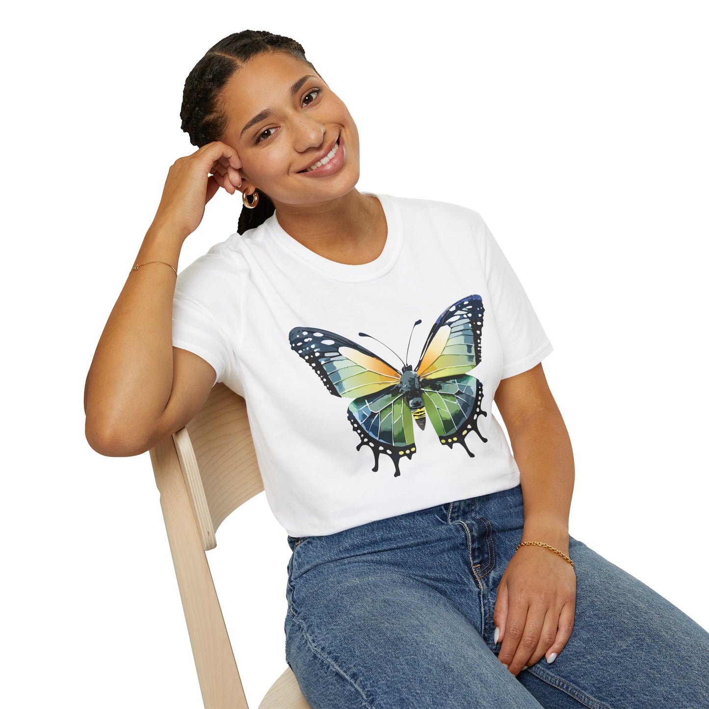 Butterfly Shirt, T Shirt with Butterfly, Monarch Shirt