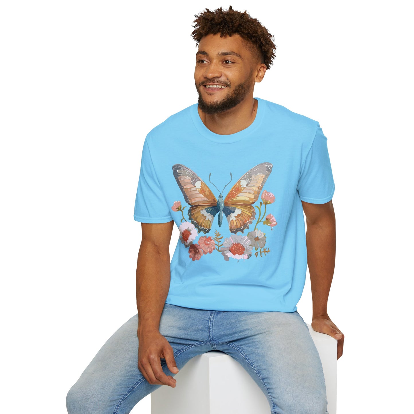 Butterfly Shirt, T Shirt with Butterfly, Monarch Shirt