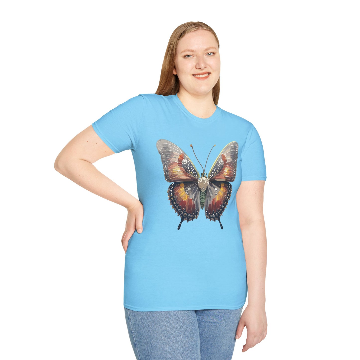Butterfly Shirt, T Shirt with Butterfly, Monarch Shirt