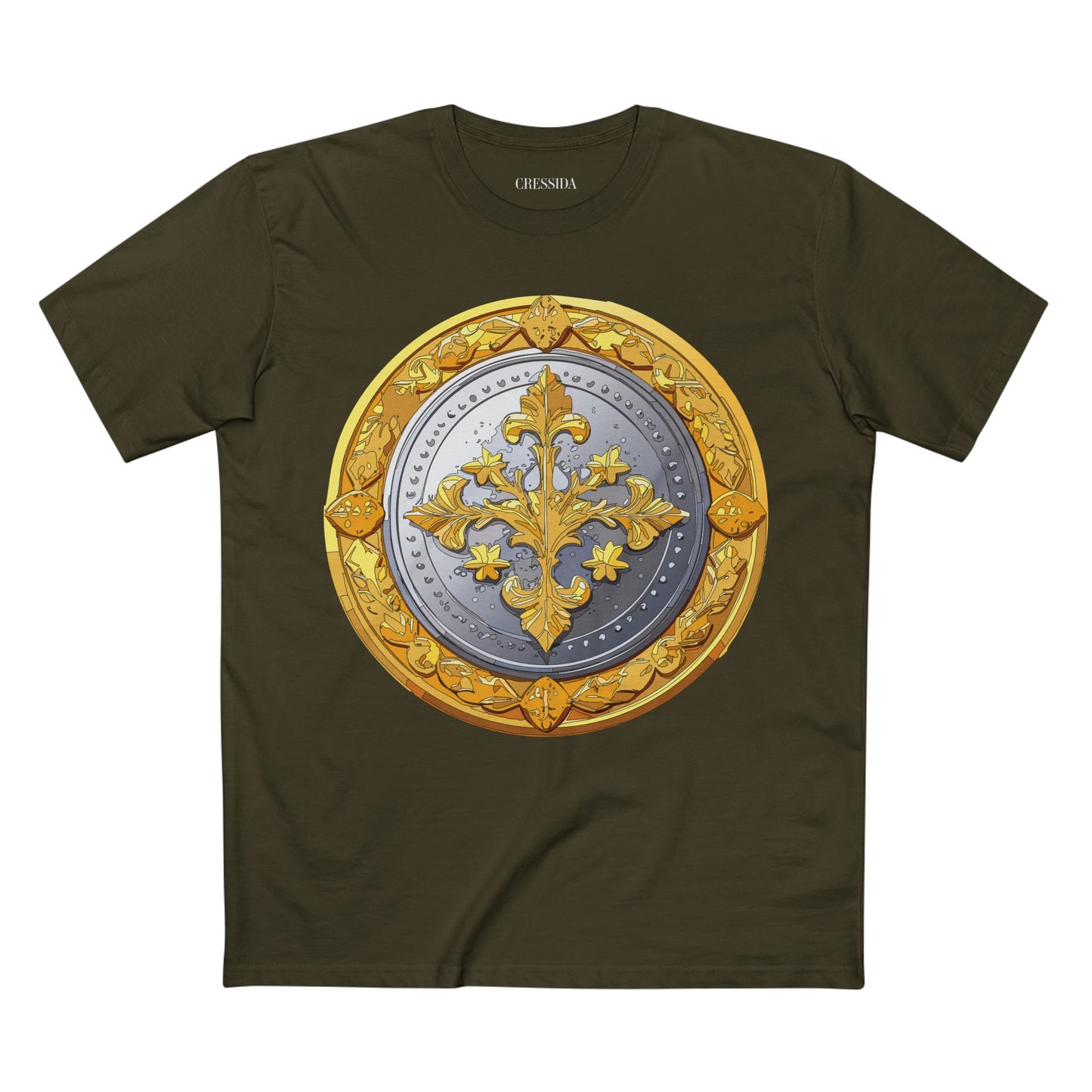 Coin Shirt, Shirt with Coin, Tee Shirt with Antique Coin