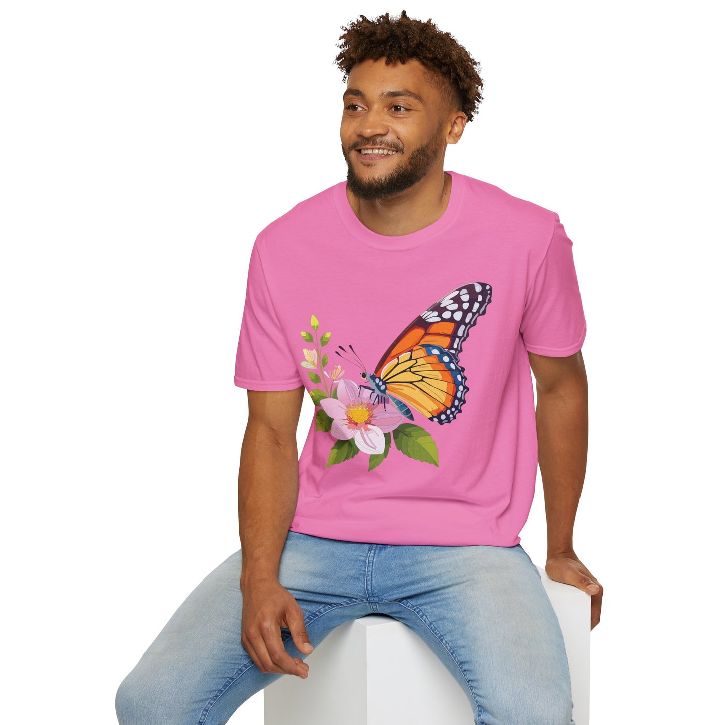 Butterfly Shirt, T Shirt with Butterfly, Monarch Shirt