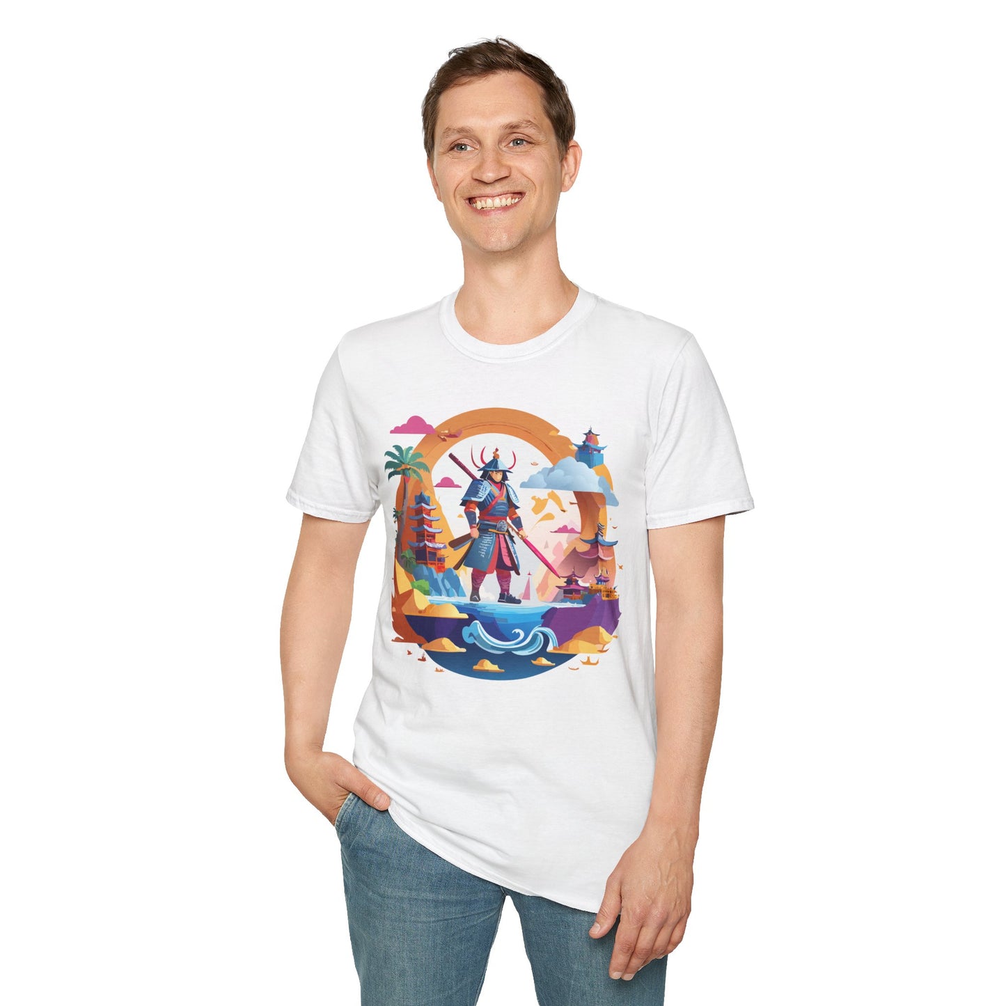 Samurai Shirt, Samurai Tee, T-Shirt with Samurai