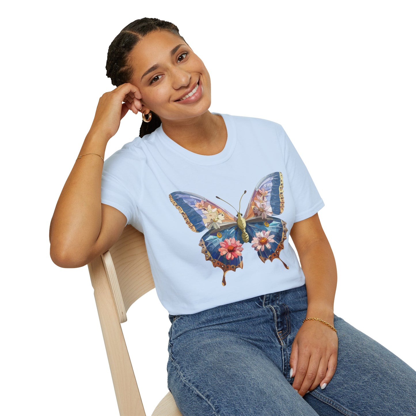 Butterfly Shirt, T Shirt with Butterfly, Monarch Shirt