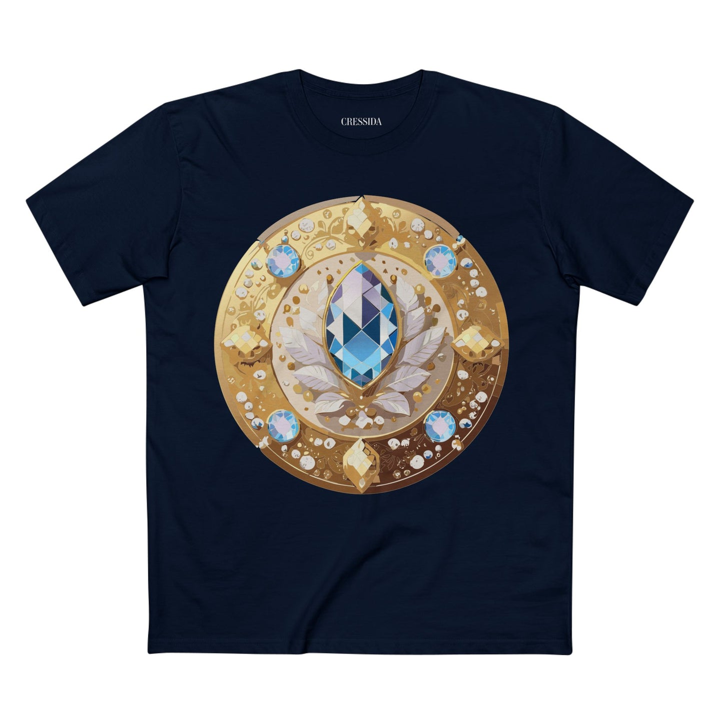 Medallion Shirt, Shirt with Medallion, Tee Shirt with Medal