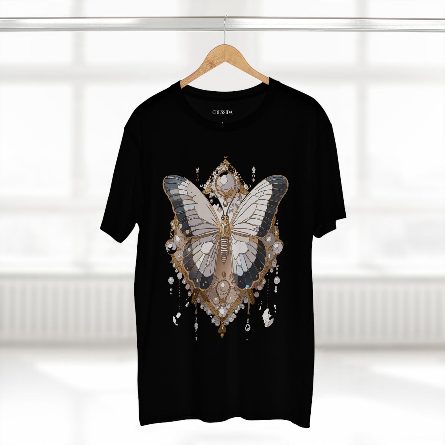 Butterfly shirt, Shirt with Butterfly, Tee Shirt with Antique Butterfly