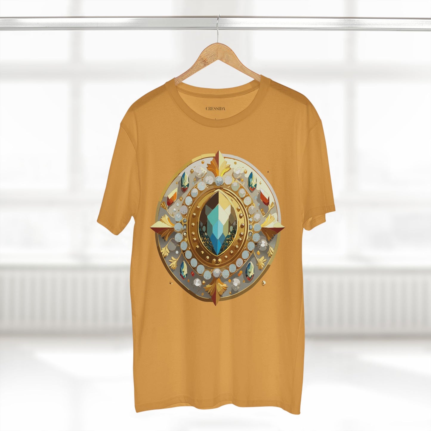 Medallion Shirt, Shirt with Medallion, Tee Shirt with Medal