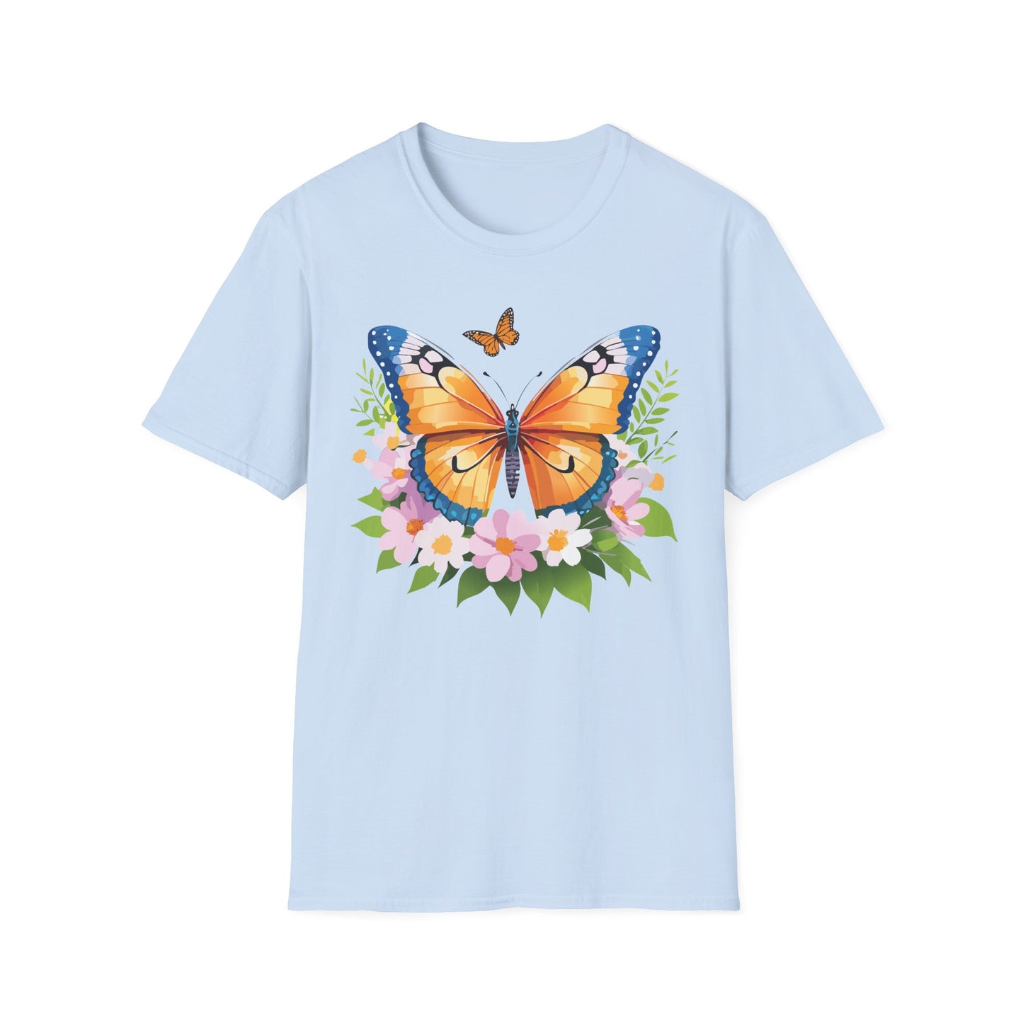 Butterfly Shirt, T Shirt with Butterfly, Monarch Shirt