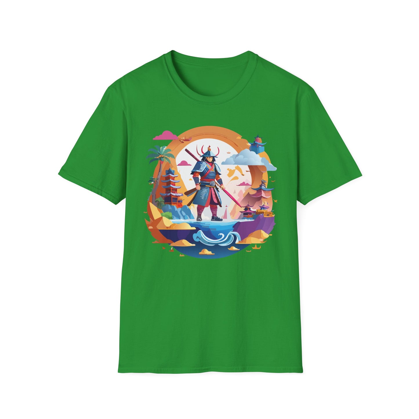 Samurai Shirt, Samurai Tee, T-Shirt with Samurai