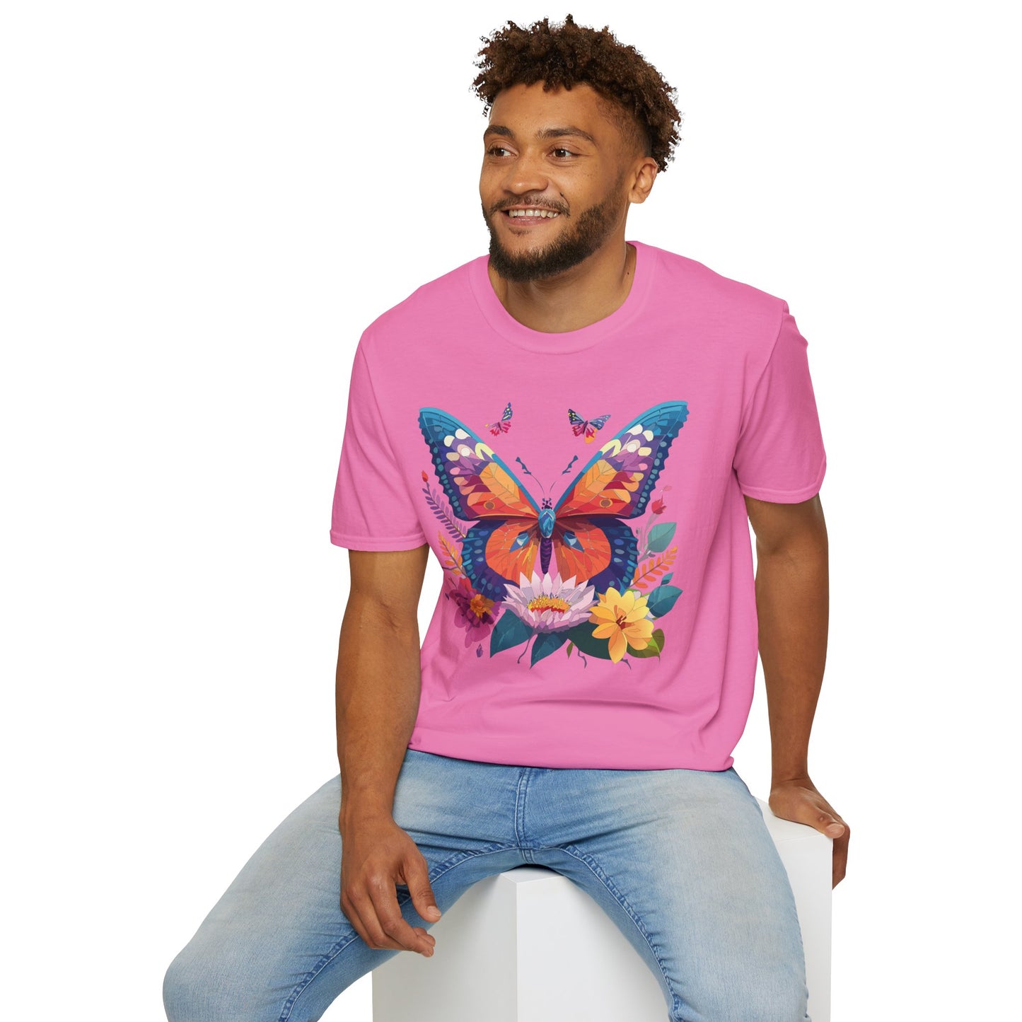 Butterfly Shirt, T Shirt with Butterfly, Monarch Shirt