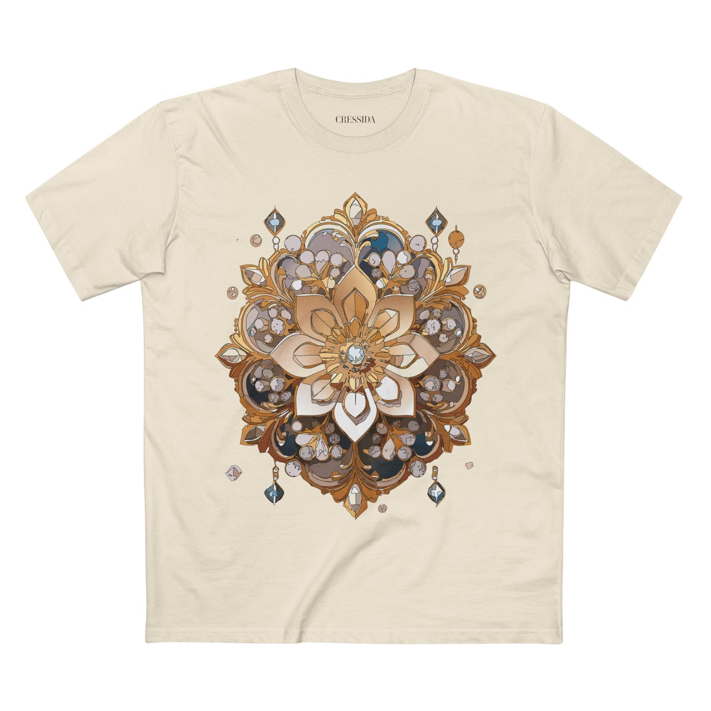 Floral Shirt, Shirt with Flower, Tee Shirt with Antique Flower