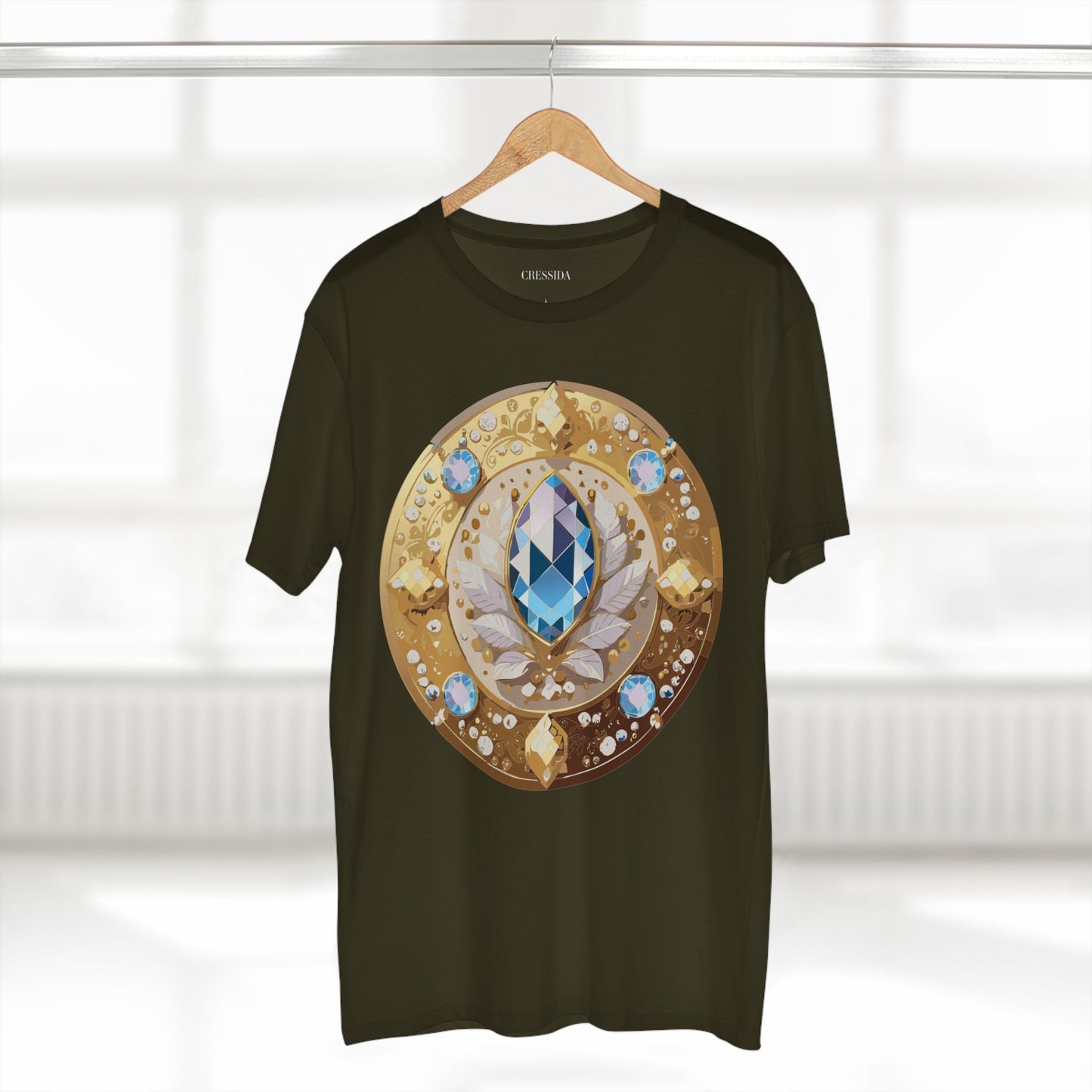 Medallion Shirt, Shirt with Medallion, Tee Shirt with Medal