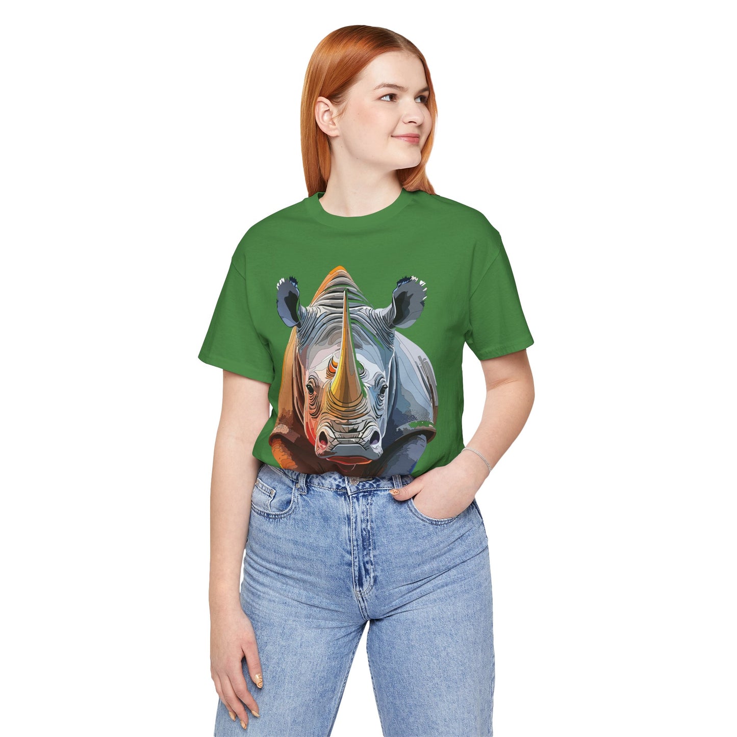 Unisex Animal Shirt, Tee Shirt with Animals, Art Design Tee Shirt, Wild Animals Shirt