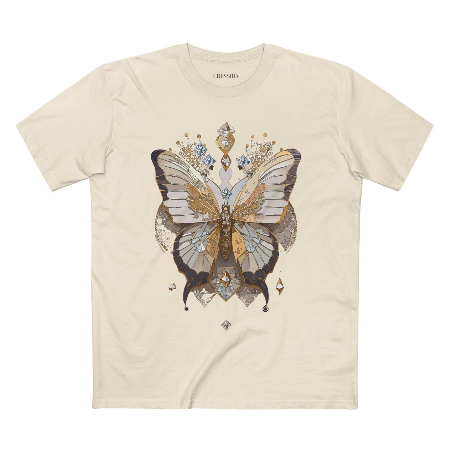Butterfly shirt, Shirt with Butterfly, Tee Shirt with Antique Butterfly