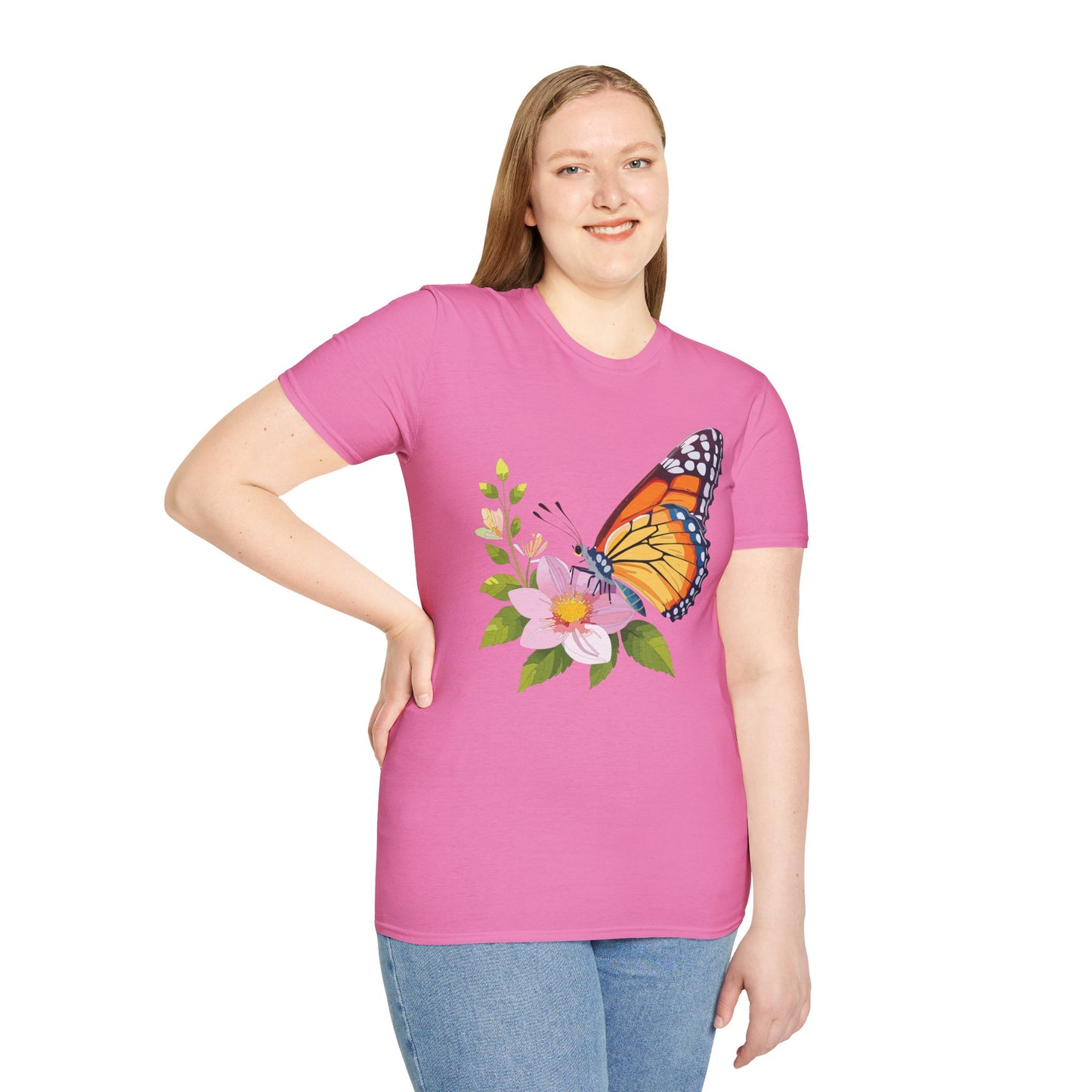 Butterfly Shirt, T Shirt with Butterfly, Monarch Shirt