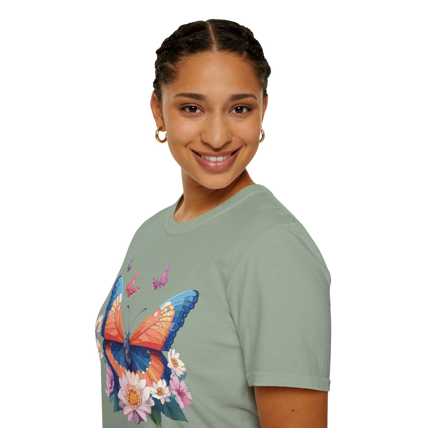 Butterfly Shirt, T Shirt with Butterfly, Monarch Shirt