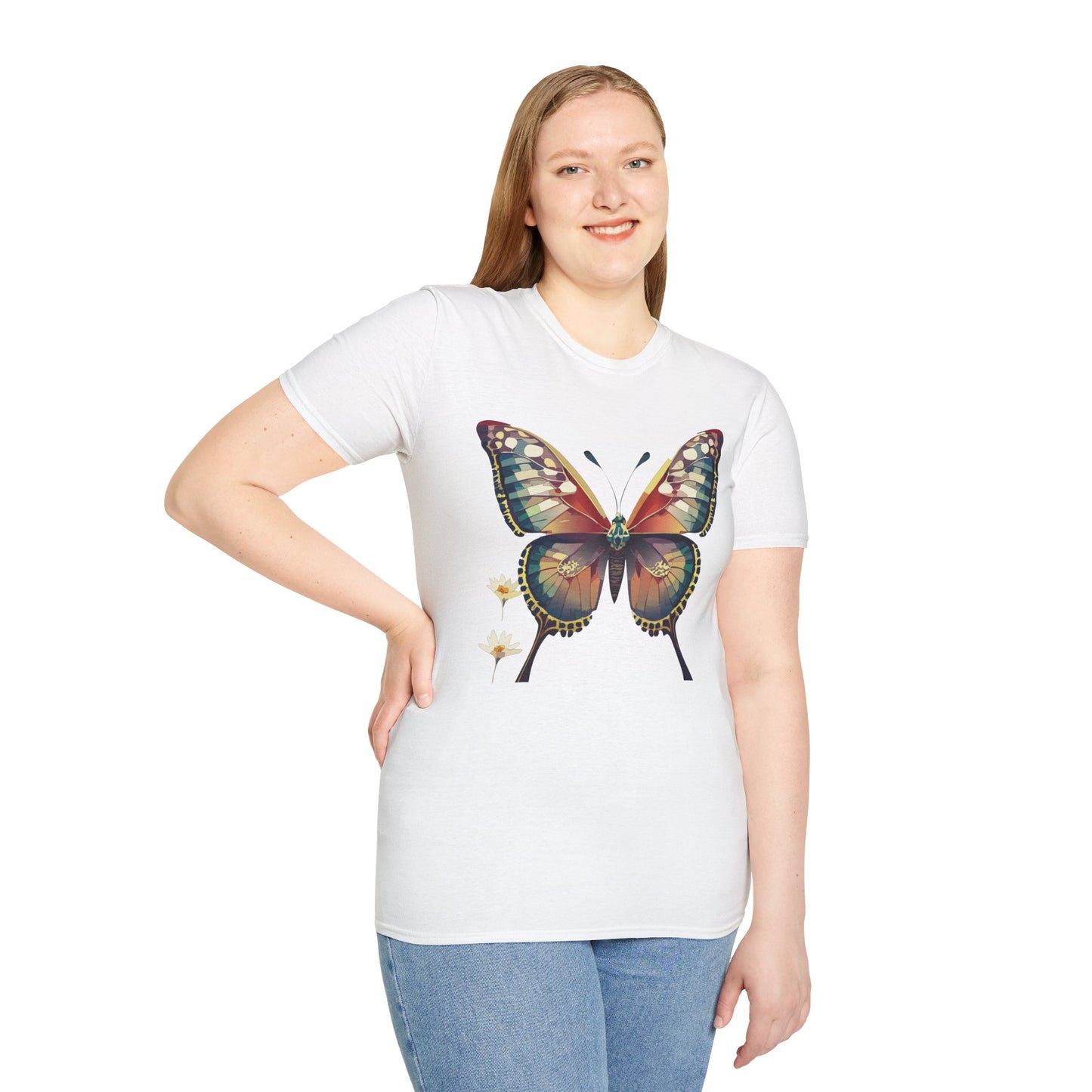 Butterfly Shirt, T Shirt with Butterfly, Monarch Shirt