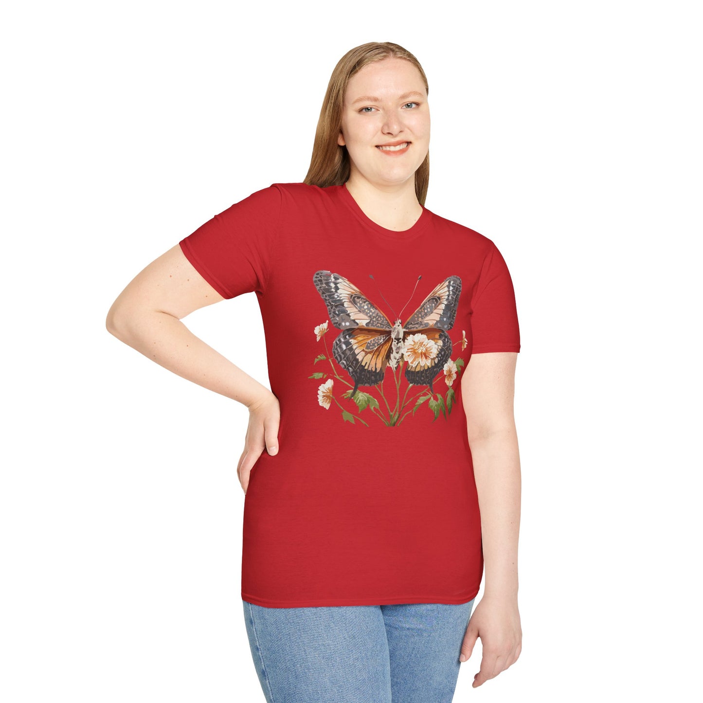 Butterfly Shirt, T Shirt with Butterfly, Monarch Shirt