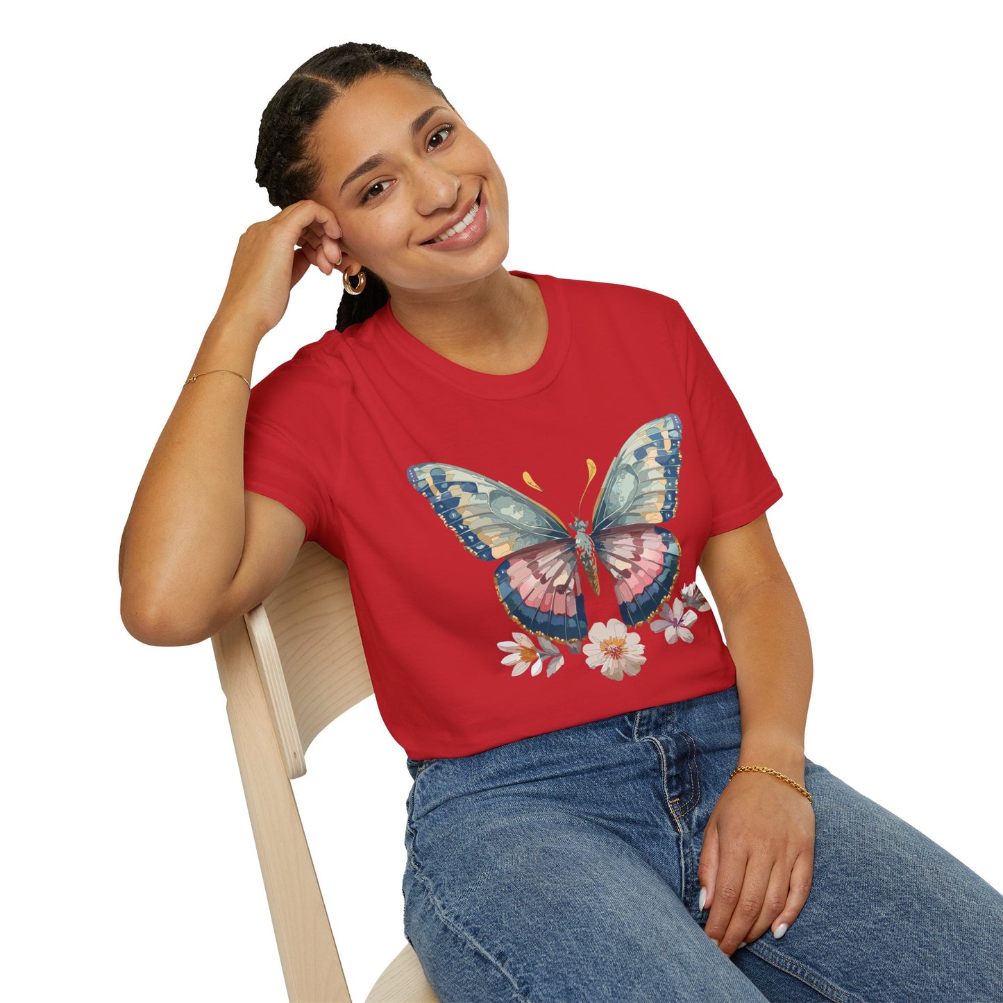 Butterfly Shirt, T Shirt with Butterfly, Monarch Shirt
