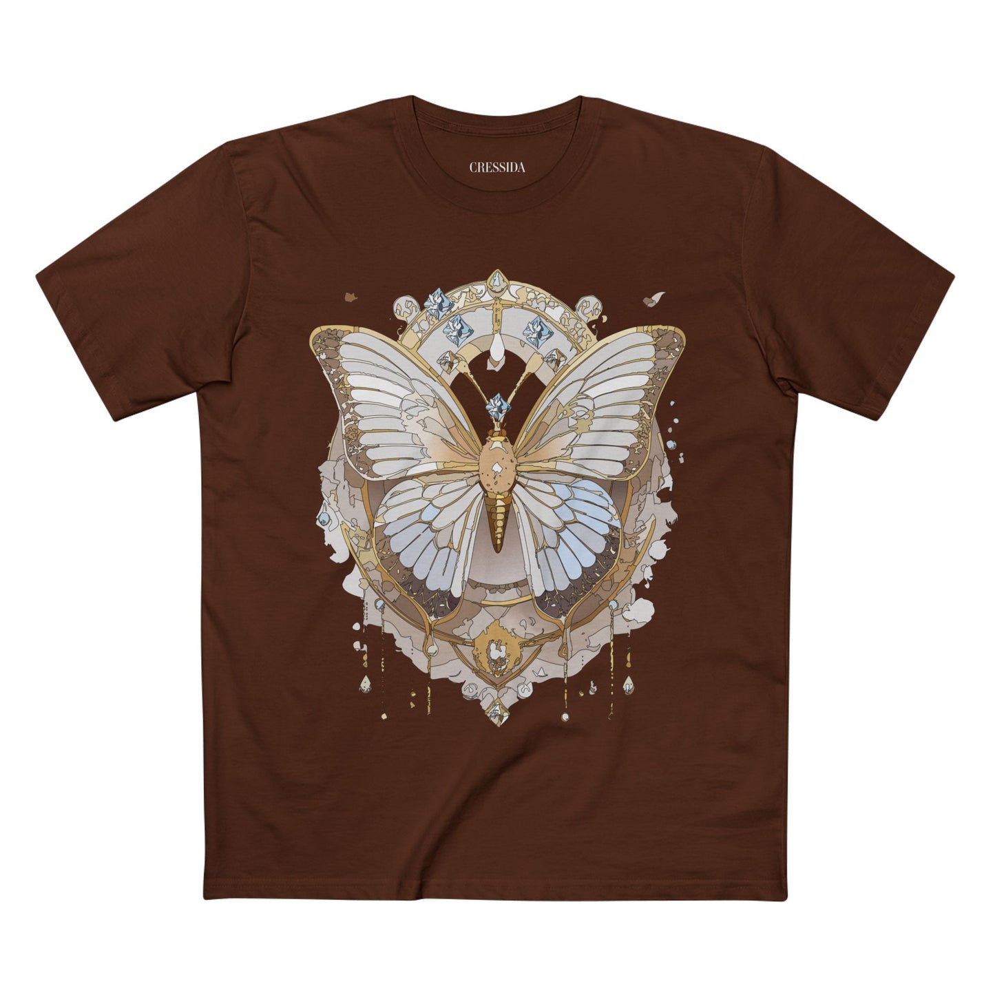 Butterfly shirt, Shirt with Butterfly, Tee Shirt with Antique Butterfly