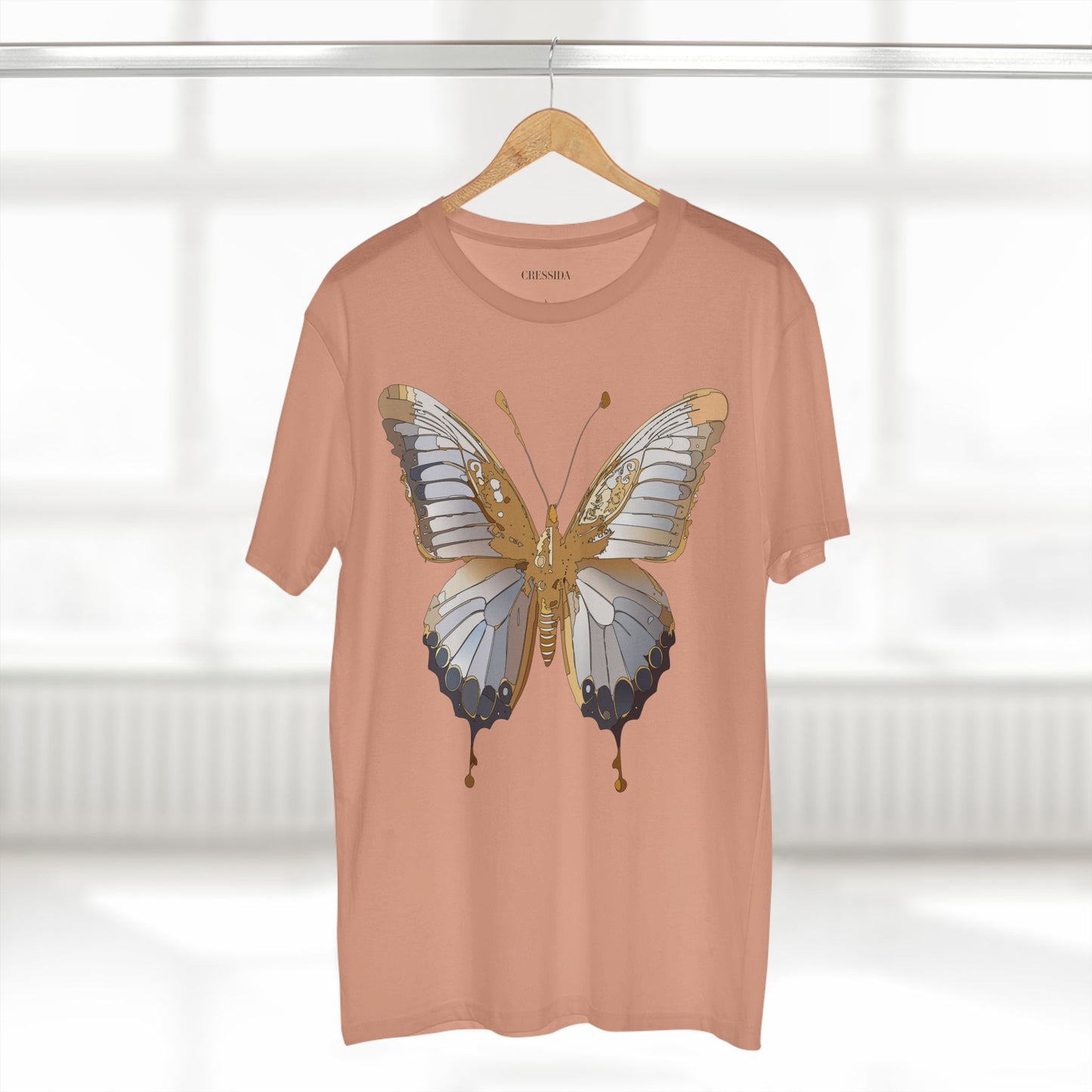 Butterfly shirt, Shirt with Butterfly, Tee Shirt with Antique Butterfly