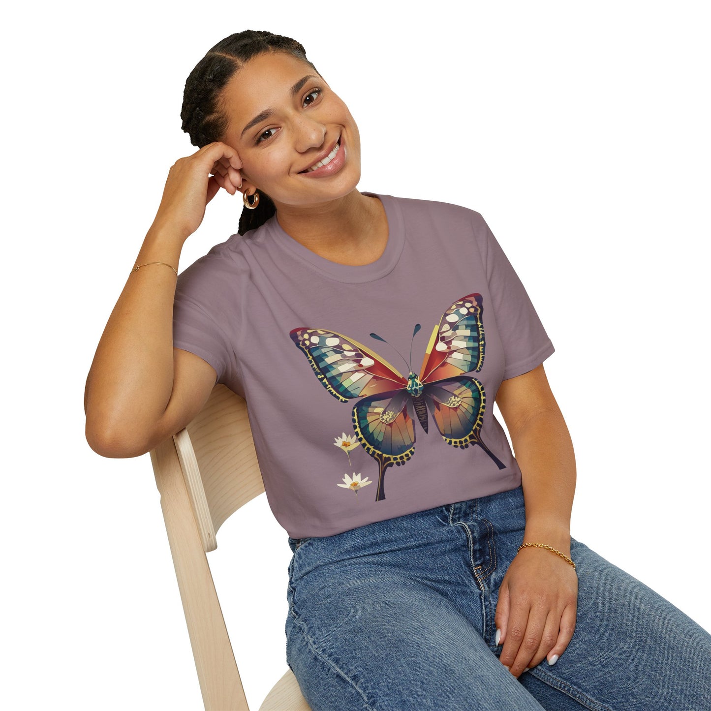 Butterfly Shirt, T Shirt with Butterfly, Monarch Shirt