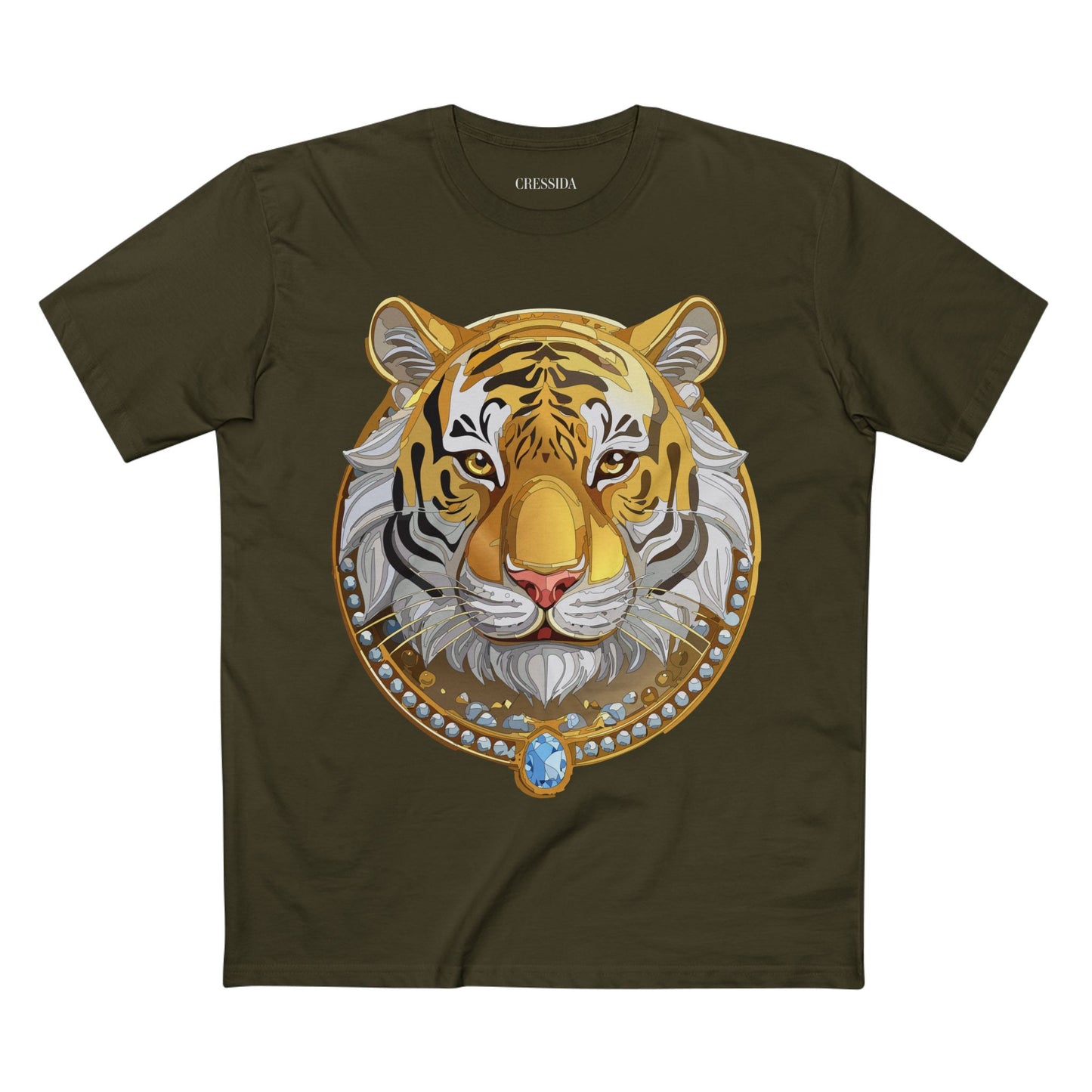 Animal Shirt, Shirt with Animals, Tee Shirt with Antique Animal Medallion