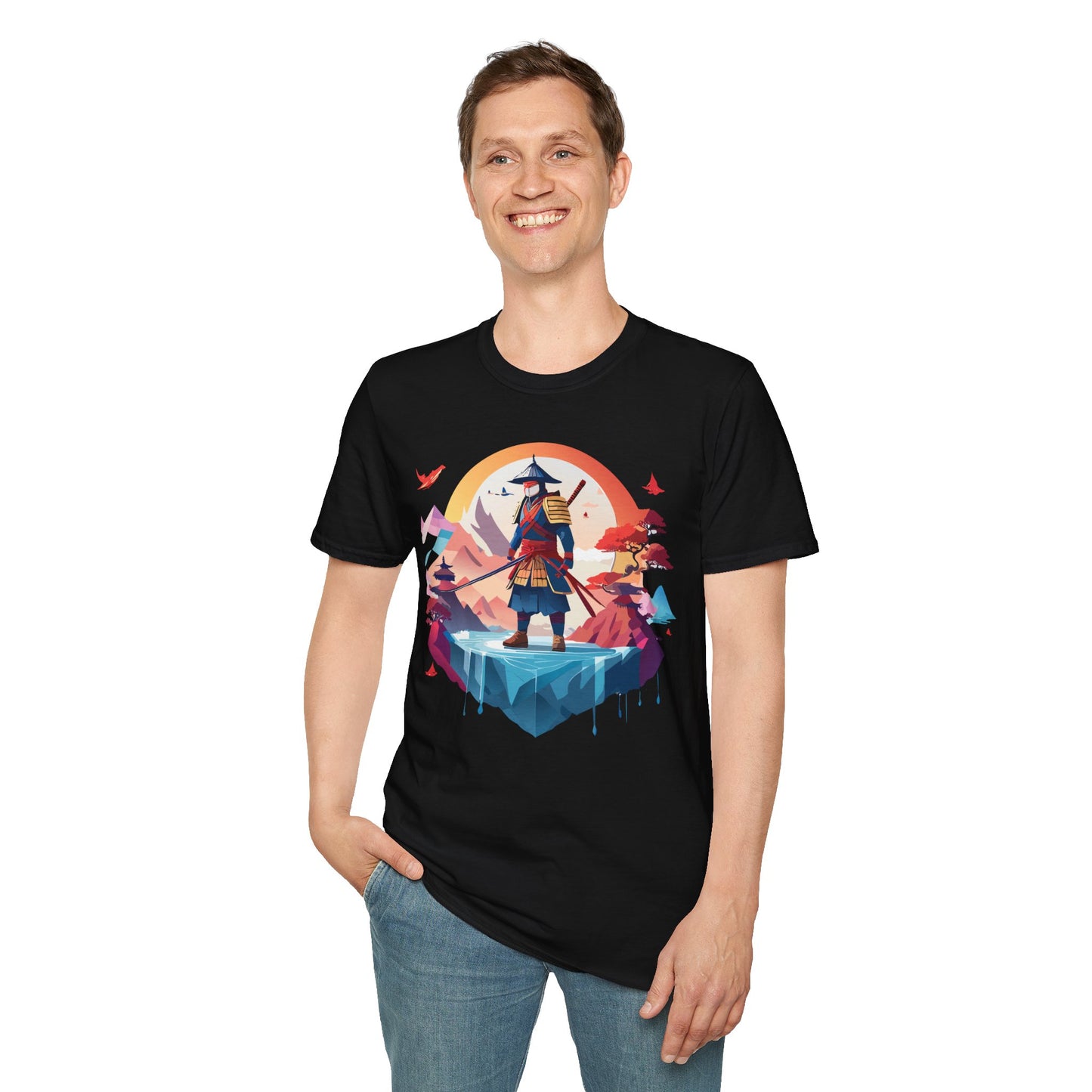 Samurai Shirt, Samurai Tee, T-Shirt with Samurai