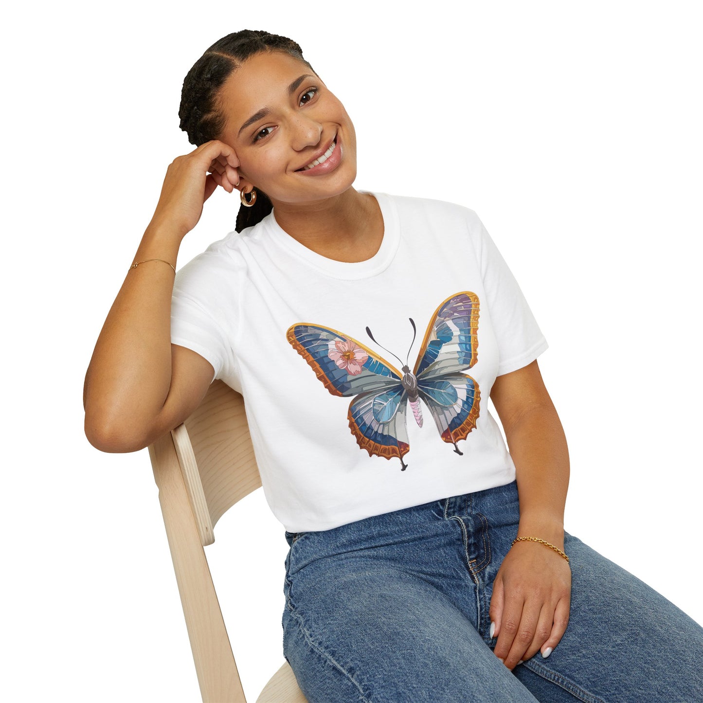 Butterfly Shirt, T Shirt with Butterfly, Monarch Shirt