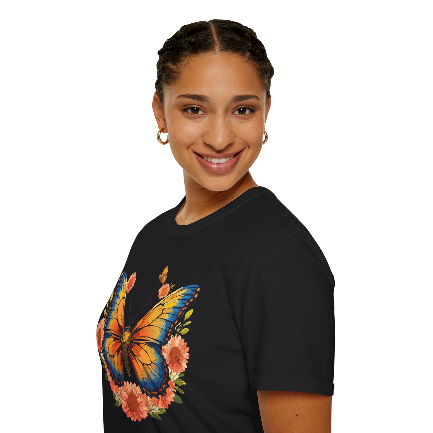 Butterfly Shirt, T Shirt with Butterfly, Monarch Shirt