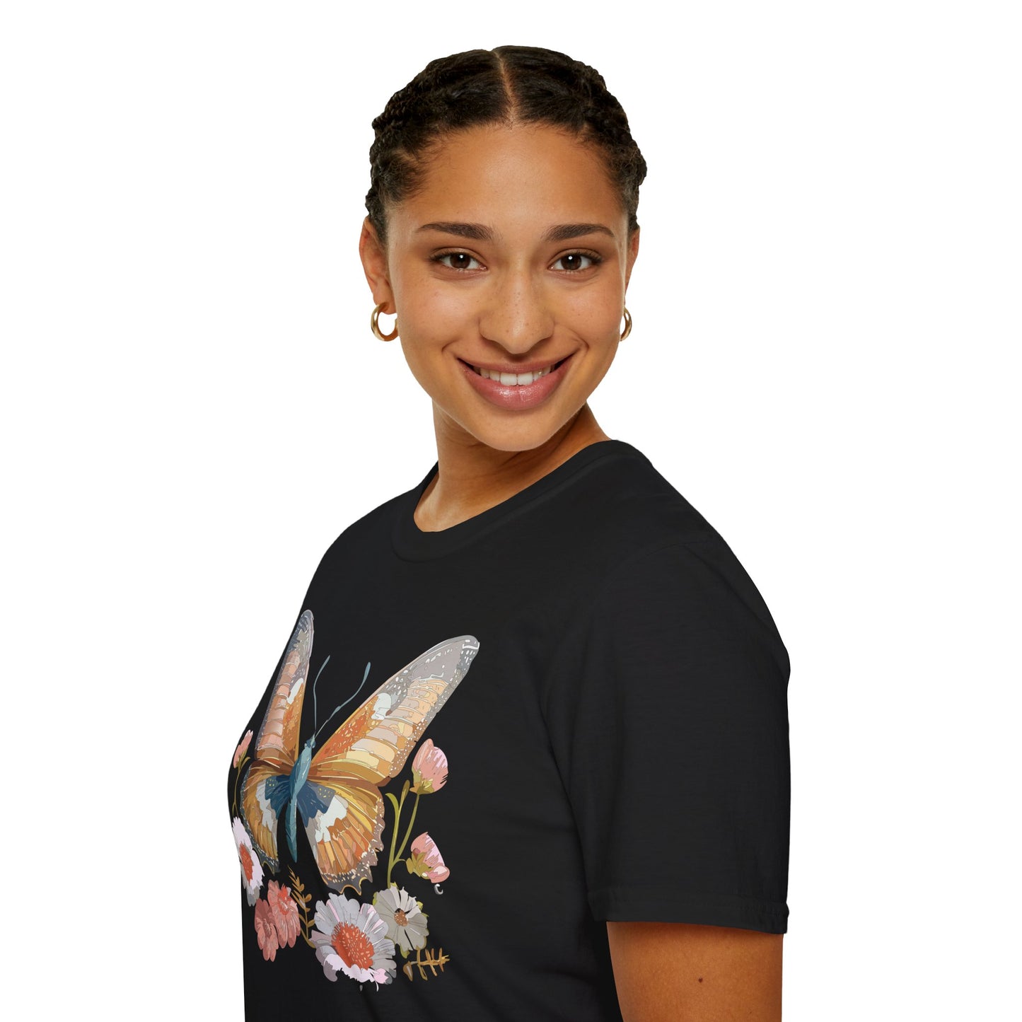 Butterfly Shirt, T Shirt with Butterfly, Monarch Shirt