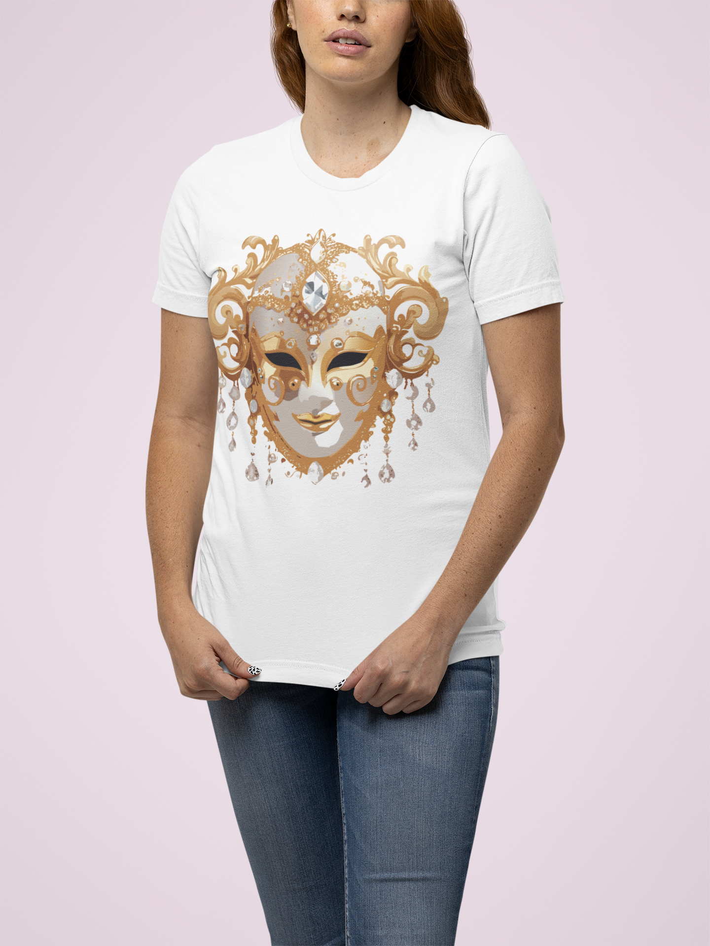 Mask Shirt, Shirt with Mask