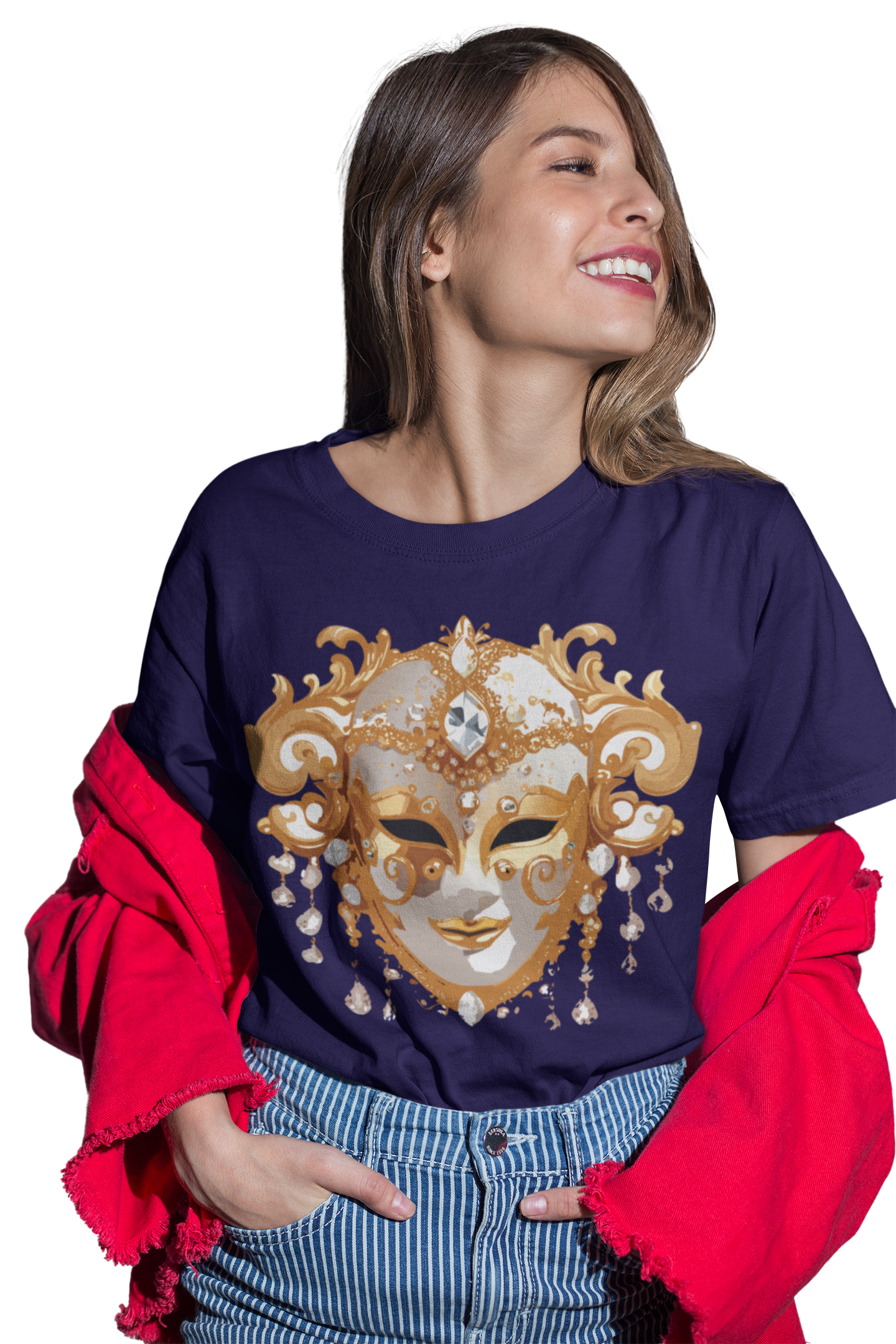 Mask Shirt, Shirt with Mask