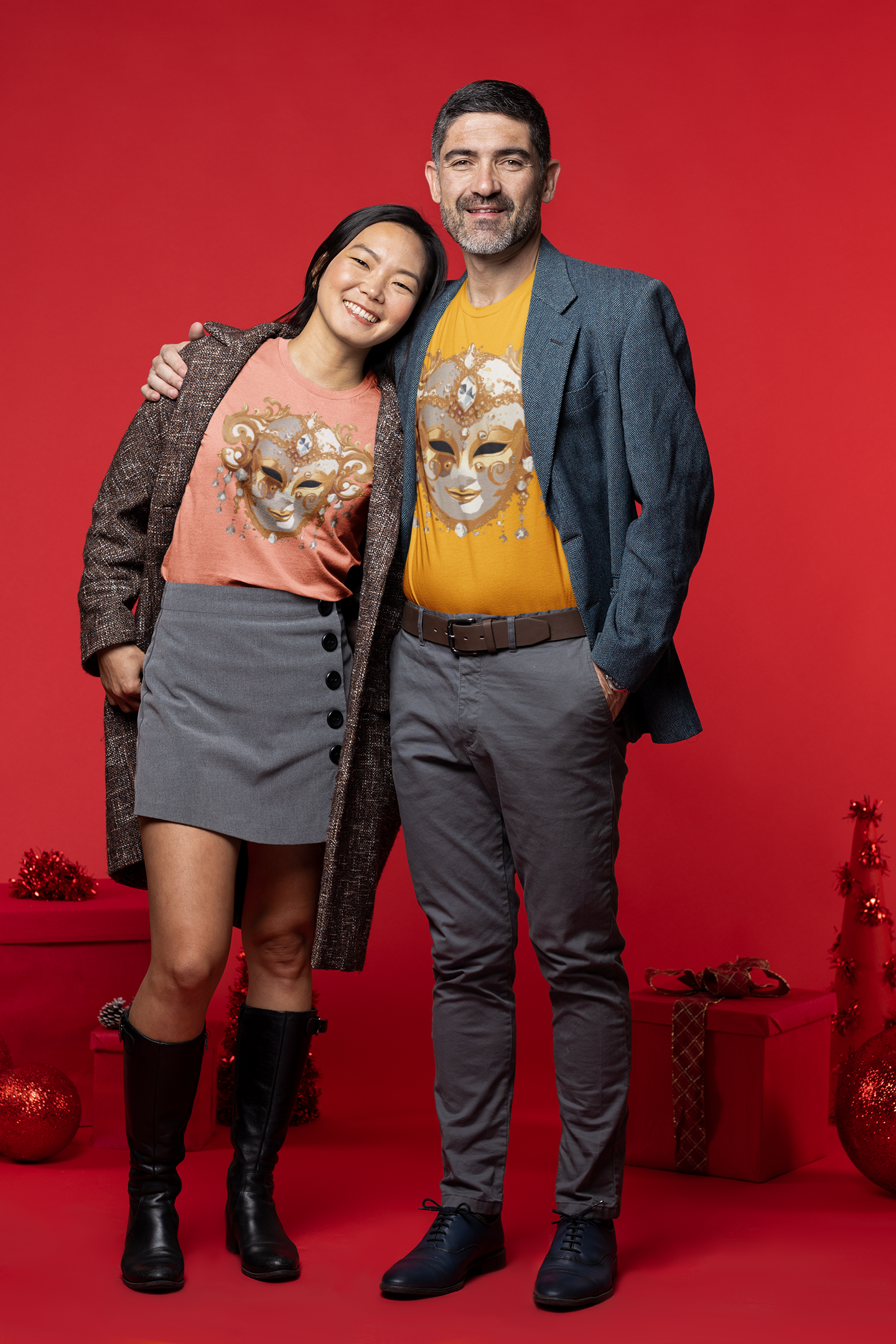 Mask Shirt, Shirt with Mask