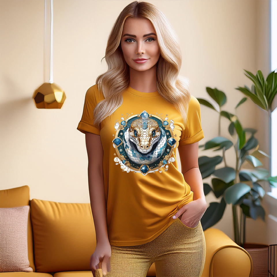 Animal Shirt, Shirt with Animals, Tee Shirt with Antique Animal Medallion