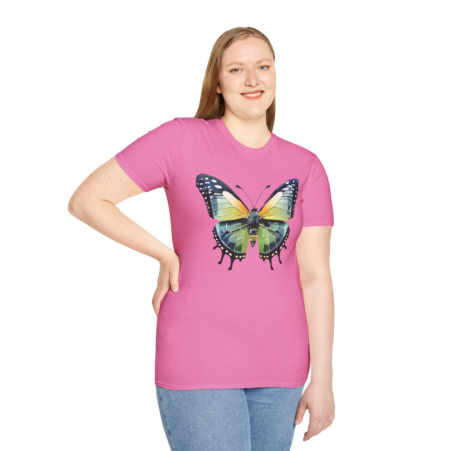 Butterfly Shirt, T Shirt with Butterfly, Monarch Shirt