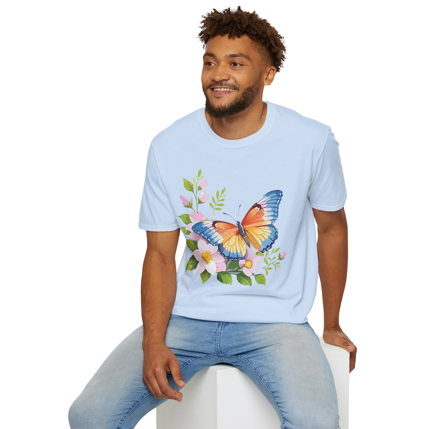 Butterfly Shirt, T Shirt with Butterfly, Monarch Shirt