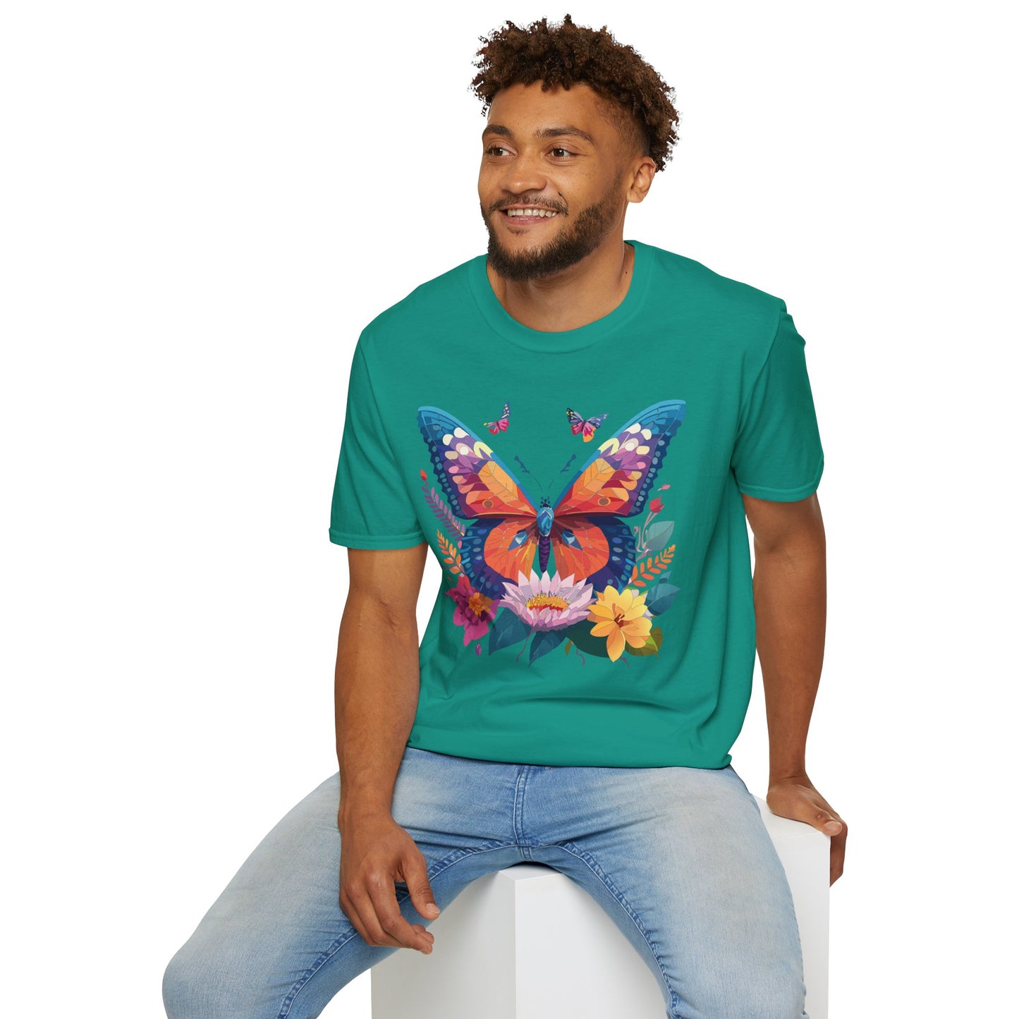 Butterfly Shirt, T Shirt with Butterfly, Monarch Shirt