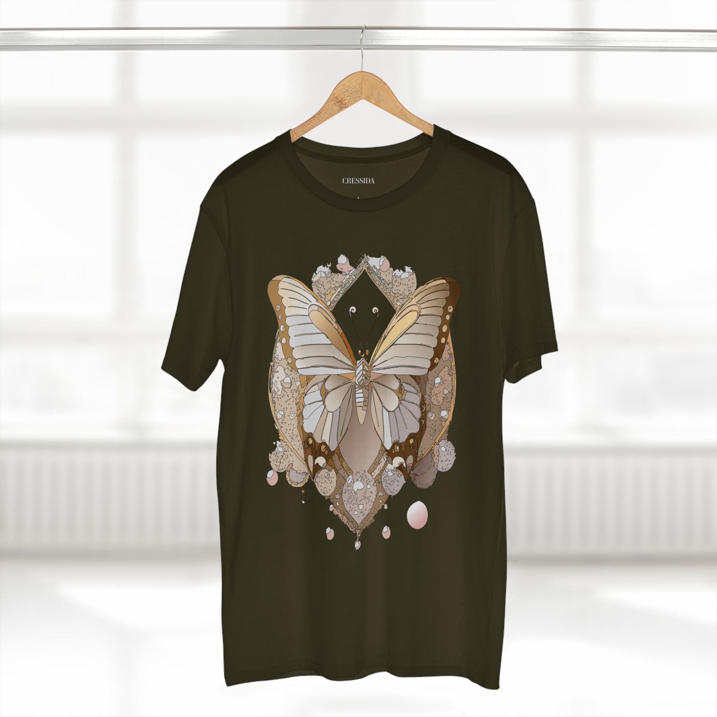 Butterfly shirt, Shirt with Butterfly, Tee Shirt with Antique Butterfly